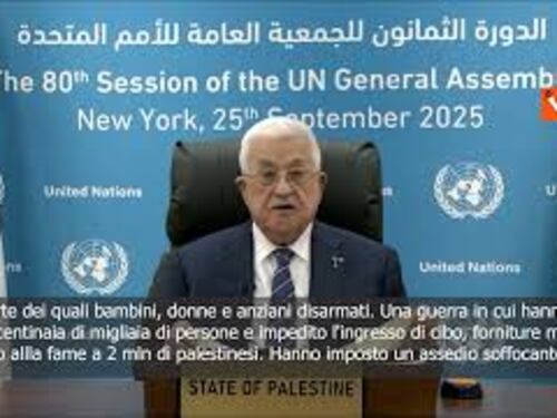 Abbas (Anp): Israele sta perpetrando un crimine contro l'umanità, documentato