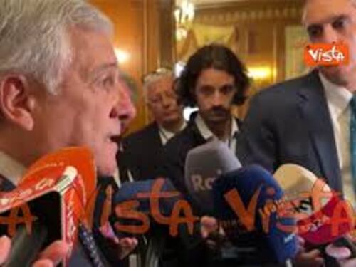 Tajani: "Riconoscimento Stato palestinese solo quando sarà libero da Hamas"