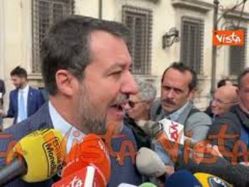 Ponte Stretto, Salvini: Mettere in sicurezza fondi già stanziati in Manovra