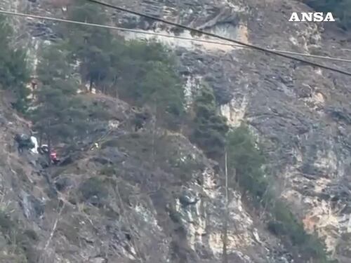 Elicottero caduto in Valtellina: il video