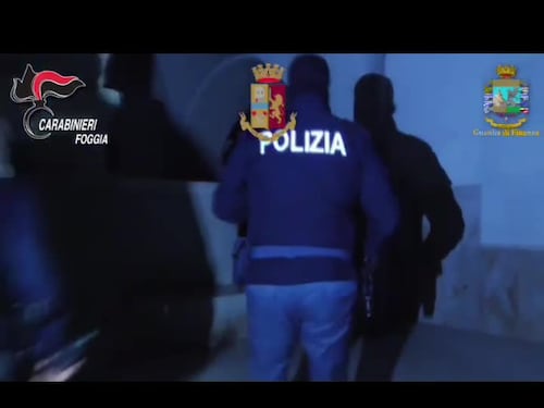 Foggia, l'arresto di alcune persone dopo gli ultimi attentati