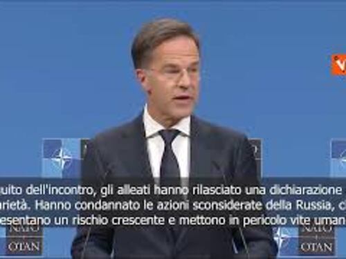 Rutte: Difenderemo ogni centimetro del nostro territorio, condanniamo azione russa in Estonia