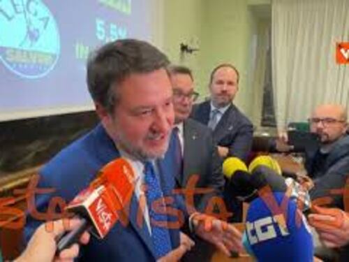 Piano pace Ucraina, Salvini: Lasciamo lavorare gli americani, Ue non si metta di traverso