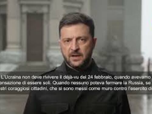 Piano di pace per l'Ucraina, Zelensky: Momento difficile, siamo a un bivio