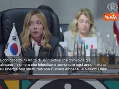 Piano Mattei, Meloni al G20: I risultati che sta producendo sono fatti