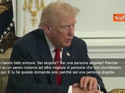 Trump a cronista dopo domanda su sparatoria di Washington: Sei stupida?