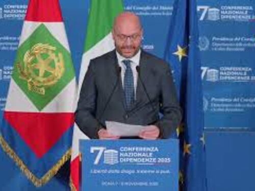 Lorenzo Fontana: Battaglia contro dipendenze una delle sfide più complesse del nostro tempo