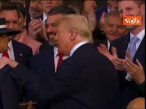 Gli eventi del 2025, il giuramento di Donald Trump come 47esimo Presidente Usa