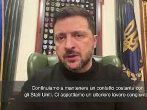 Zelensky: "L'Ucraina non è non sarà mai un ostacolo alla pace"