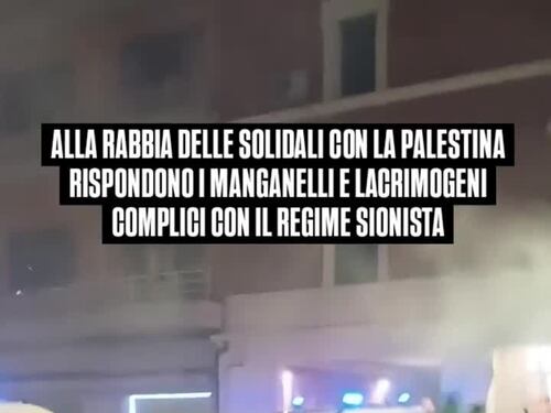 Bologna, scontri tra pro Pal e polizia