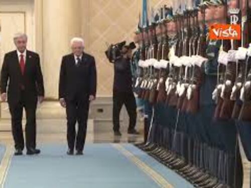 Il Presidente Mattarella incontra il Presidente del Kazakistan Toqaev