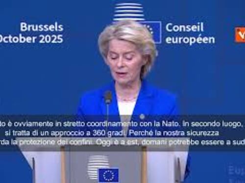 Consiglio Ue, von der Leyen: Prevista un'impennata della spesa per la difesa