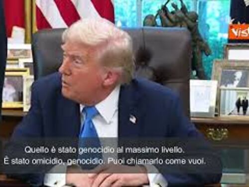 Guerra a Gaza, Trump: "Genocidio è stato quello del 7 ottobre"