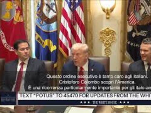 Trump ripristina festa Cristoforo Colombo cancellata da Biden: Amiamo gli italiani