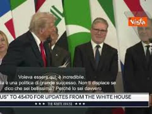 Trump a Meloni: Sei bella. Negli Usa una frase così farebbe finire la mia carriera politica