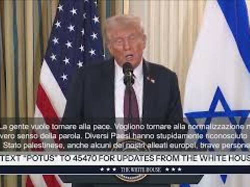 Trump: Alcuni Paesi europei hanno stupidamente riconosciuto la Palestina