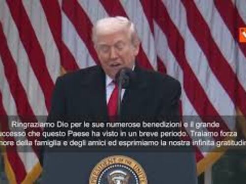 Trump: Siamo molto vicini all'accordo di pace per l'Ucraina