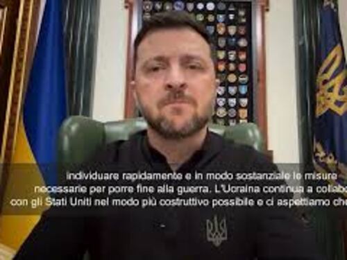 Zelensky: Nominato Umerov per trovare con gli Usa un modo per finire la guerra in Ucraina