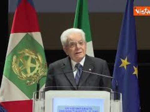 Mattarella: I volontari sono veri e propri patrioti. Garantiscono il bene comune