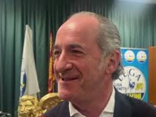 Zaia: Vicesegretario Lega? Non rispondo a proposte che non mi sono state ancora fatte