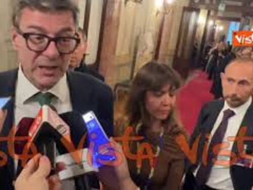 Manovra, Giorgetti: Soddisfatto, tutto è bene ciò che finisce bene