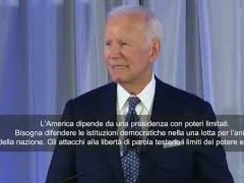 Joe Biden torna a parlare in pubblico dopo la radioterapia: Difendere l'anima della nazione
