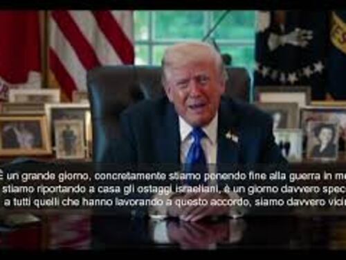 Hamas dice sì al piano di Trump, il Presidente Usa: "Siamo davvero vicini alla pace"