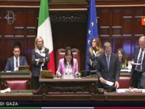 Ok della Camera a testo maggioranza su piano pace Gaza con 182 sì, 101 astenuti e nessun contrario