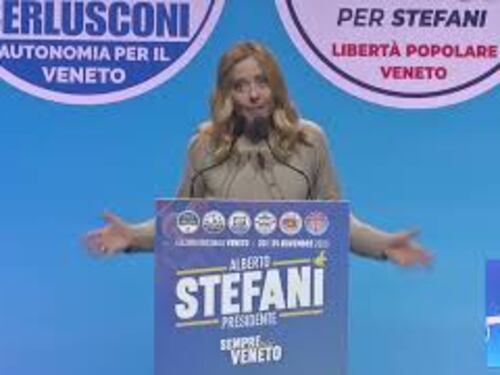 Meloni: Parità di genere non è farsi chiamare "falegnama"