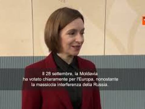 Maia Sandu: Voto Moldavia test per democrazia, sventati i piani russi