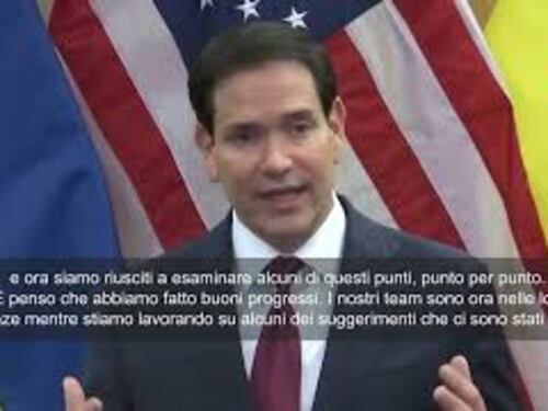 Segretario Stato Usa Marco Rubio a Ginevra: L'incontro più produttivo avuto finora sull'Ucraina