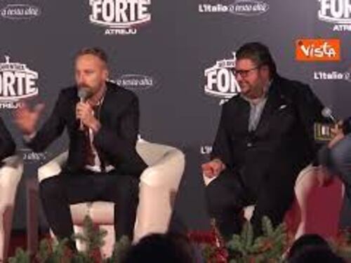 Facchinetti ad Atreju: Non sono qui per endorsare nessuno, voglio solo dare mio supporto a Giorgia