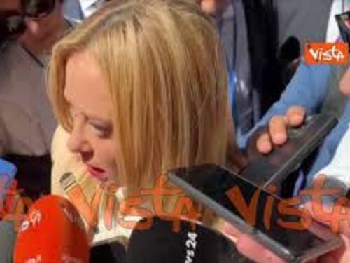 Meloni: "Ok a mozione per riconoscimento Palestina, ma senza Hamas e con rilascio ostaggi"