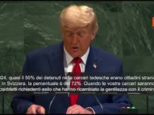Trump all'Onu: Immigrazione illegale sta distruggendo vostri Paesi, dovete fare qualcosa