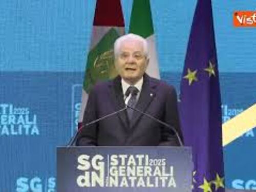 Mattarella: Natalità tema vitale per il nostro Paese e per l'Europa