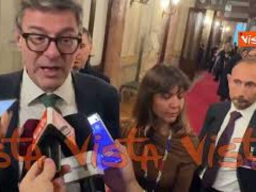 Giorgetti: La manovra vale complessivamente circa 22 miliardi