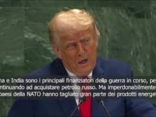 Trump: Cina e India sono i principali finanziatori della guerra in Ucraina