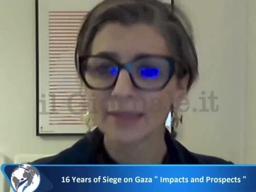Francesca Albanese al "16 Years of Siege on Gaza: Impact and Prospects" - Parte 2