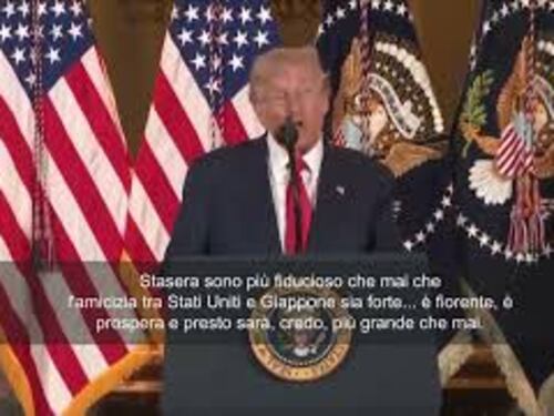 Trump incontra premier Giappone Sanae Takaichi: Amicizia tra i nostri Paesi più grande che mai