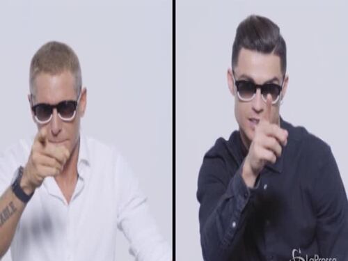 Lapo e Cristiano Ronaldo insieme: nasce la linea di occhiali di Cr7