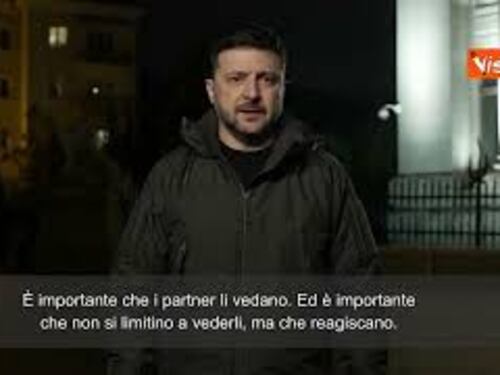 Guerra Ucraina, Zelensky: "La Russia si sta preparando a un altro anno di conflitto"