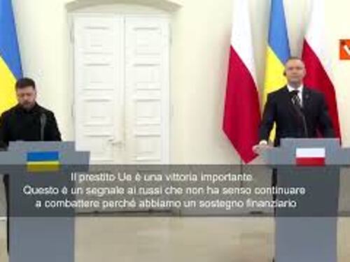 Zelensky: Sostegno Ue rafforza nostra resilienza