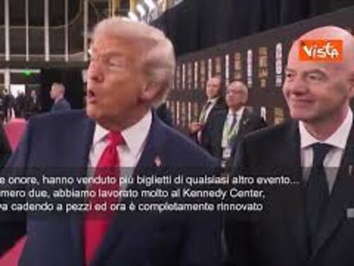 Trump al Kennedy Center di Washington per sorteggio Coppa del Mondo Fifa: Un grande onore
