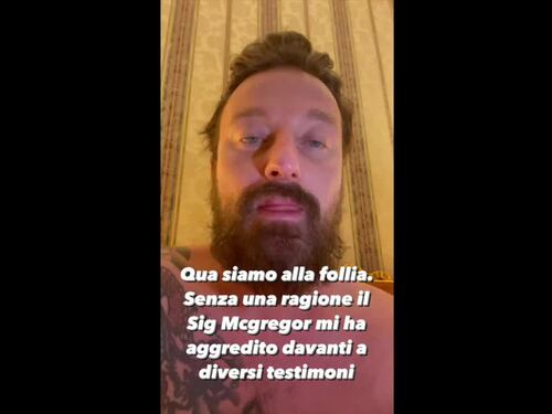 L'aggressione a Francesco Facchinetti