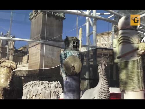 Quel presepe "sessantottino" che divide esperti e fedeli