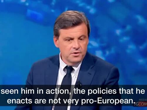 Quando Calenda criticava Macron