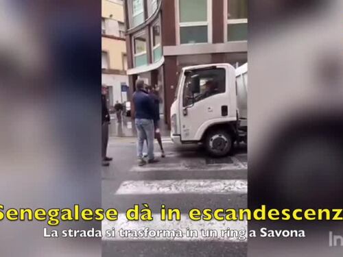Straniero dà in escandescenze ed è subito incontro di boxe