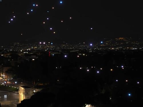 Gli "Eternals" arrivano al Colosseo