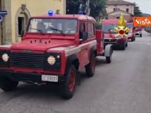 Terremoto Toscana, le verifiche statiche dei Vigili del Fuoco a Rocca San Casciano e Tredozio