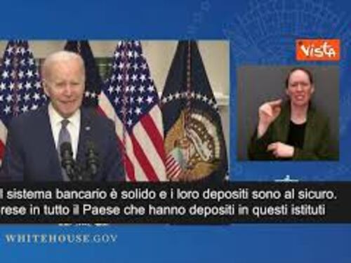 Biden: "Il sistema bancario americano è solido"